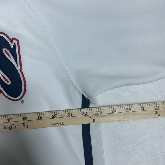 Cleveland Indians MLB Men’s Vintage True Fan Series Jersey Shirt Size Large - Picture 7 of 8